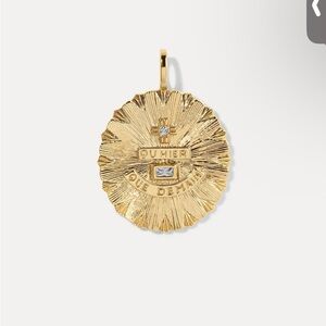 Miranda Frye Gold Pendant Love Charm